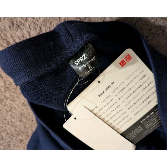 New with Tags! Uniqlo x SPRZ NY Andy Warhol Kissing Lips Sweatpants Women's XL - Picture 4 of 7